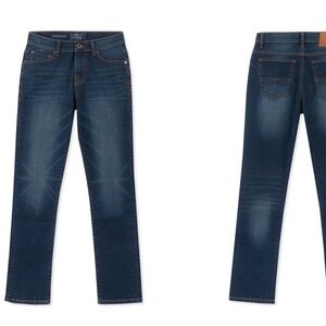 Boys Lucky Brand Classic Straight Size 12 Blue Jeans